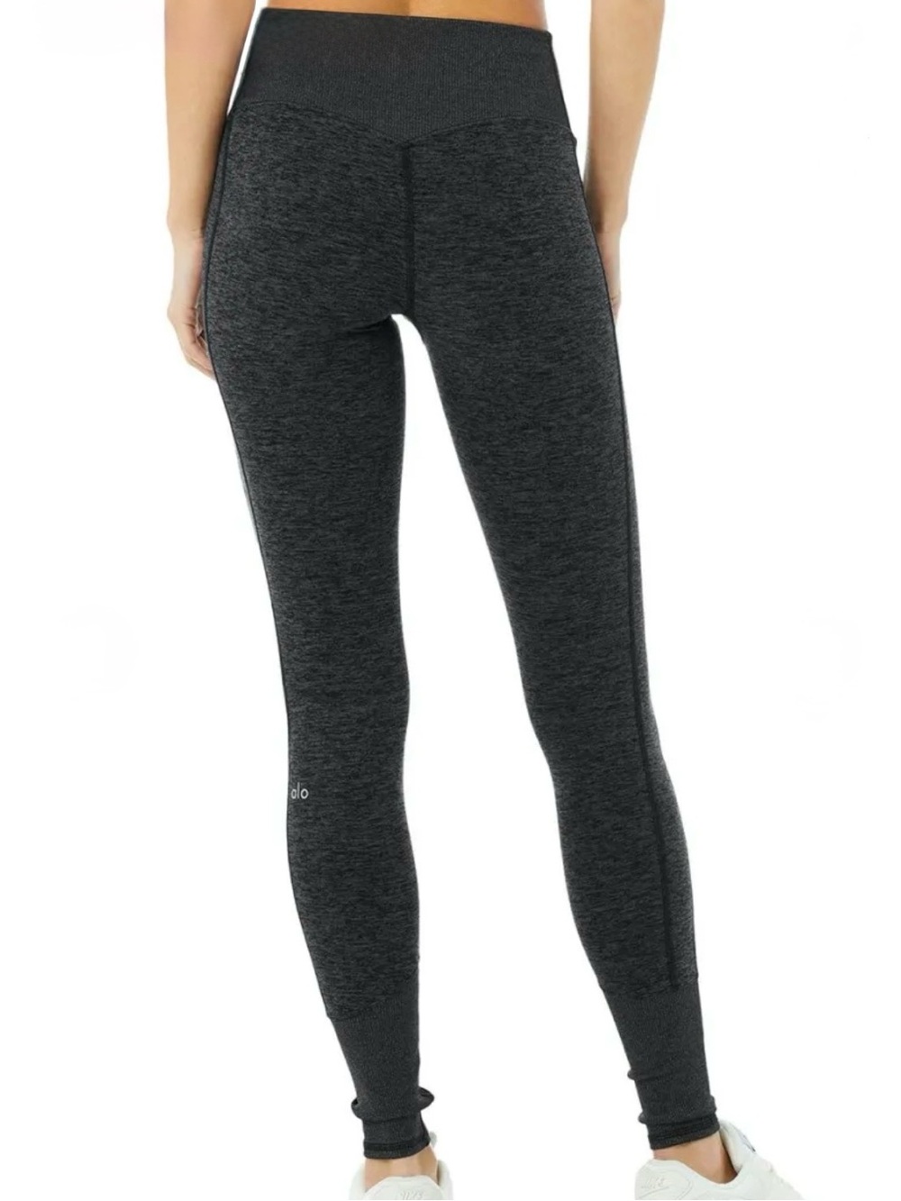 ALO Yoga High-Rise Heathered Charcoal Leggings